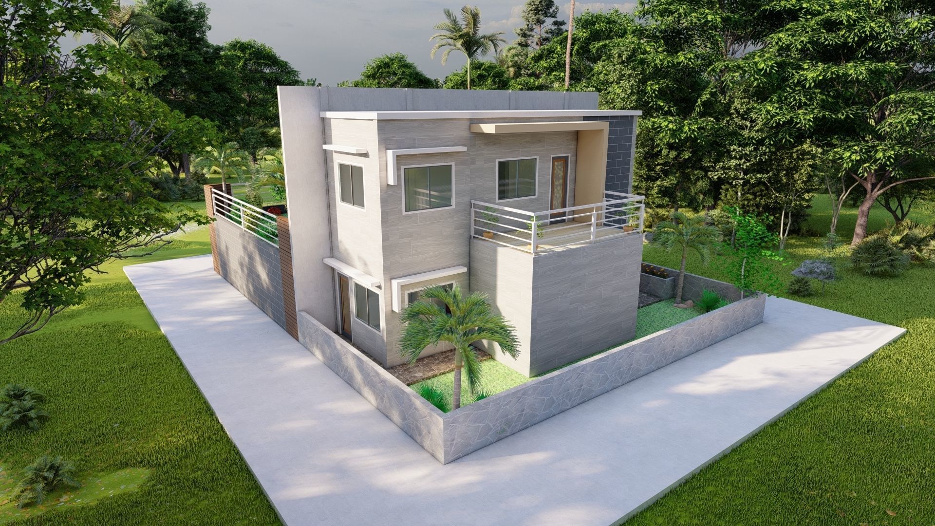 3D SIMPLE HOUSE 3D model_1
