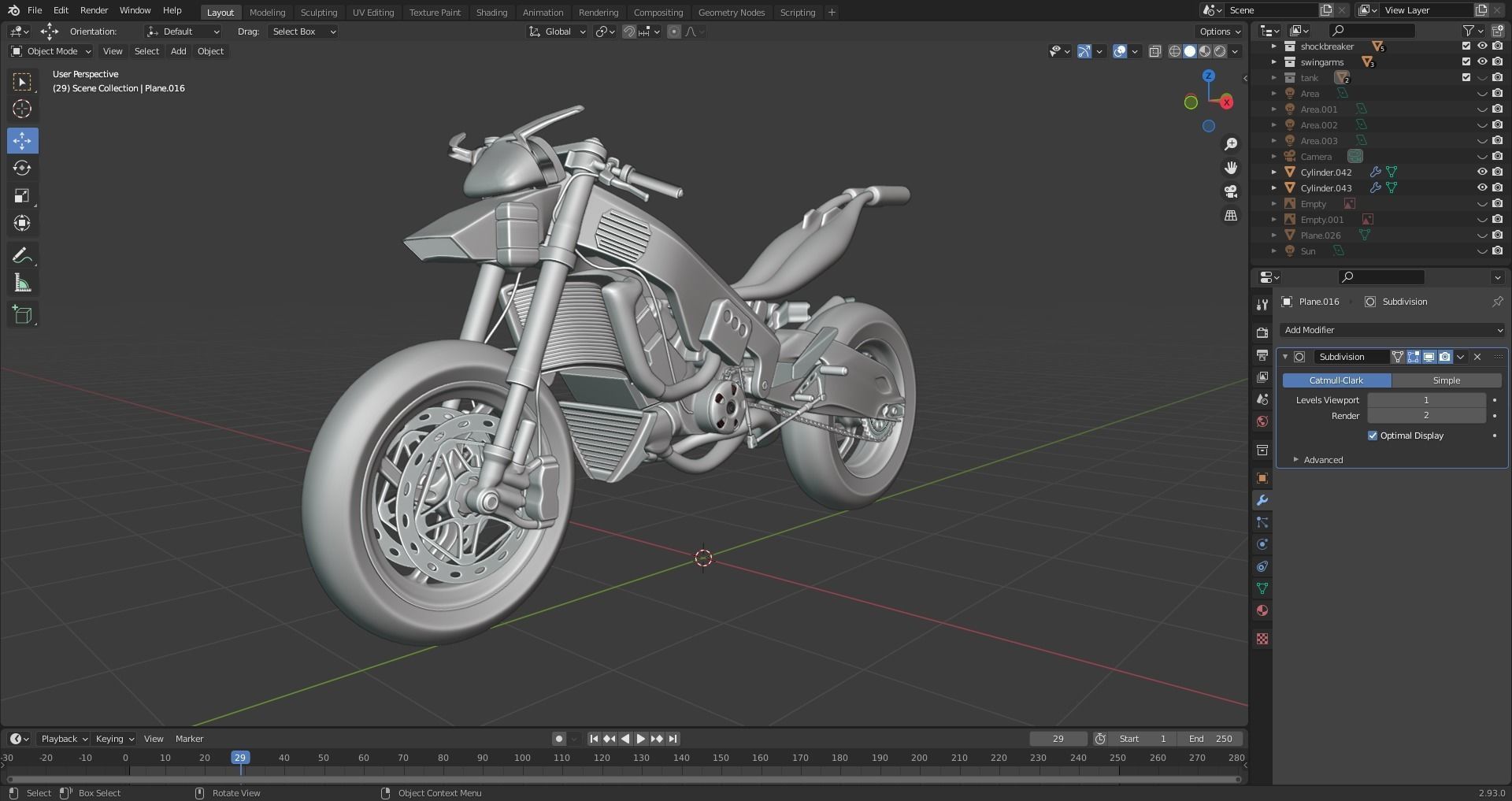 SUTER MMX 500 MOTO GP Low-poly 3D model_24
