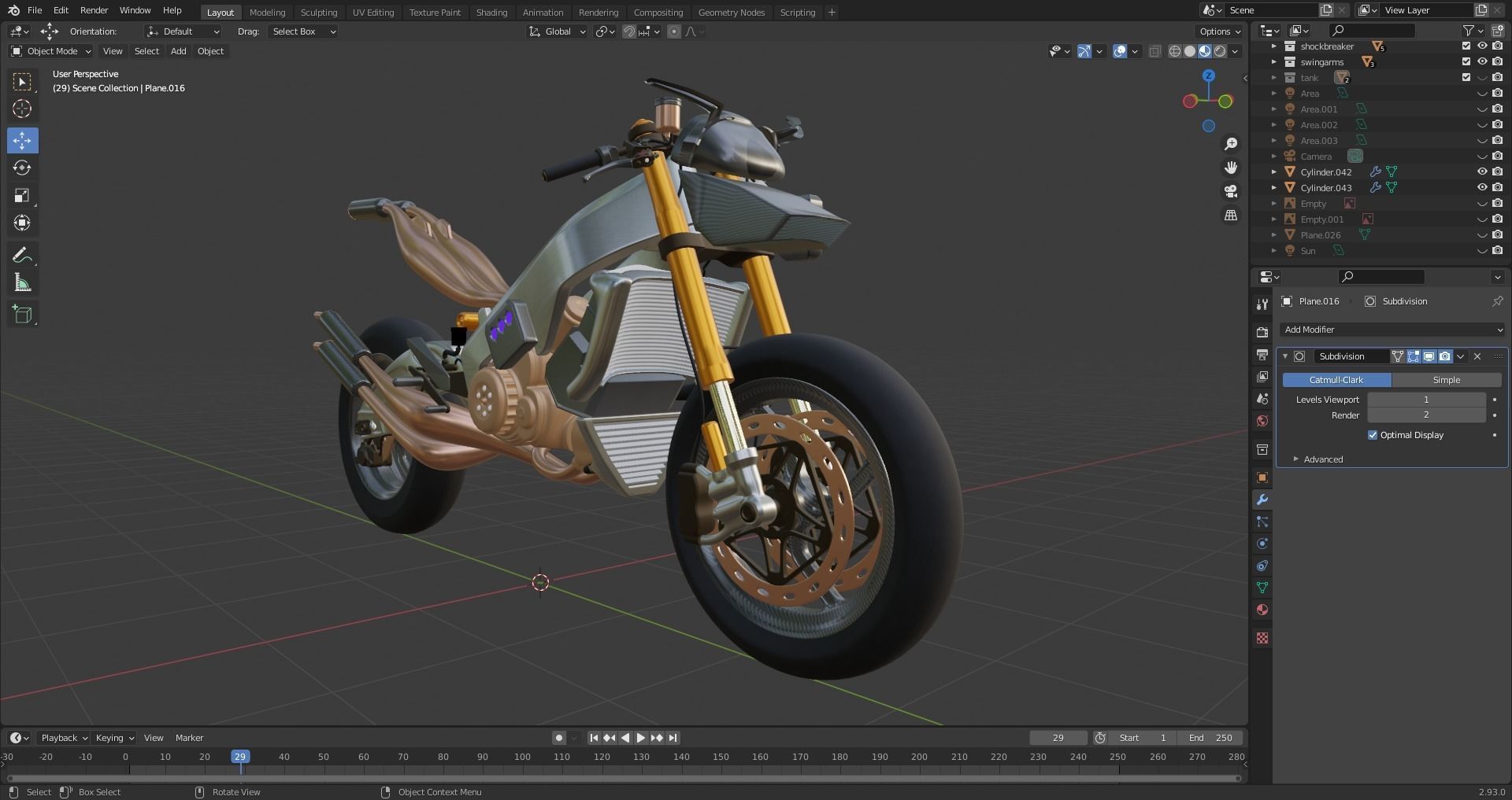 SUTER MMX 500 MOTO GP Low-poly 3D model_26