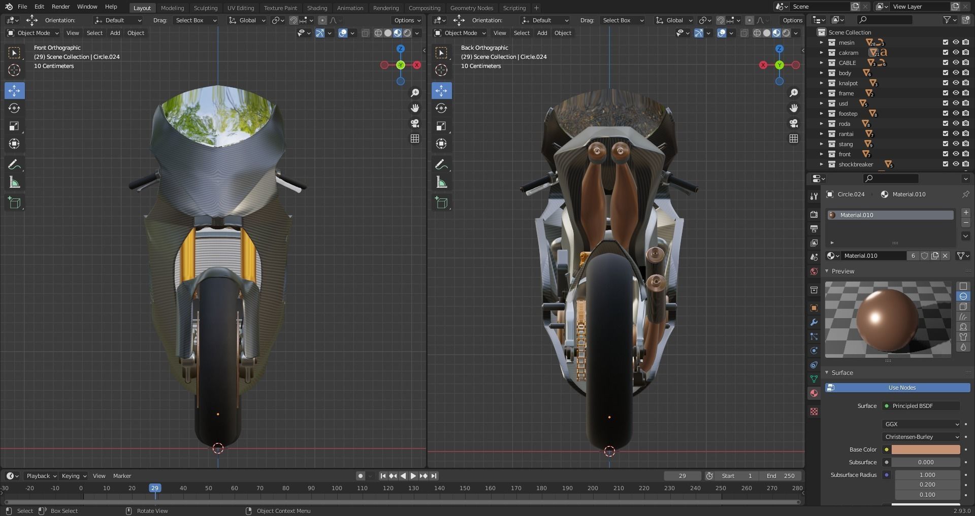 SUTER MMX 500 MOTO GP Low-poly 3D model_15