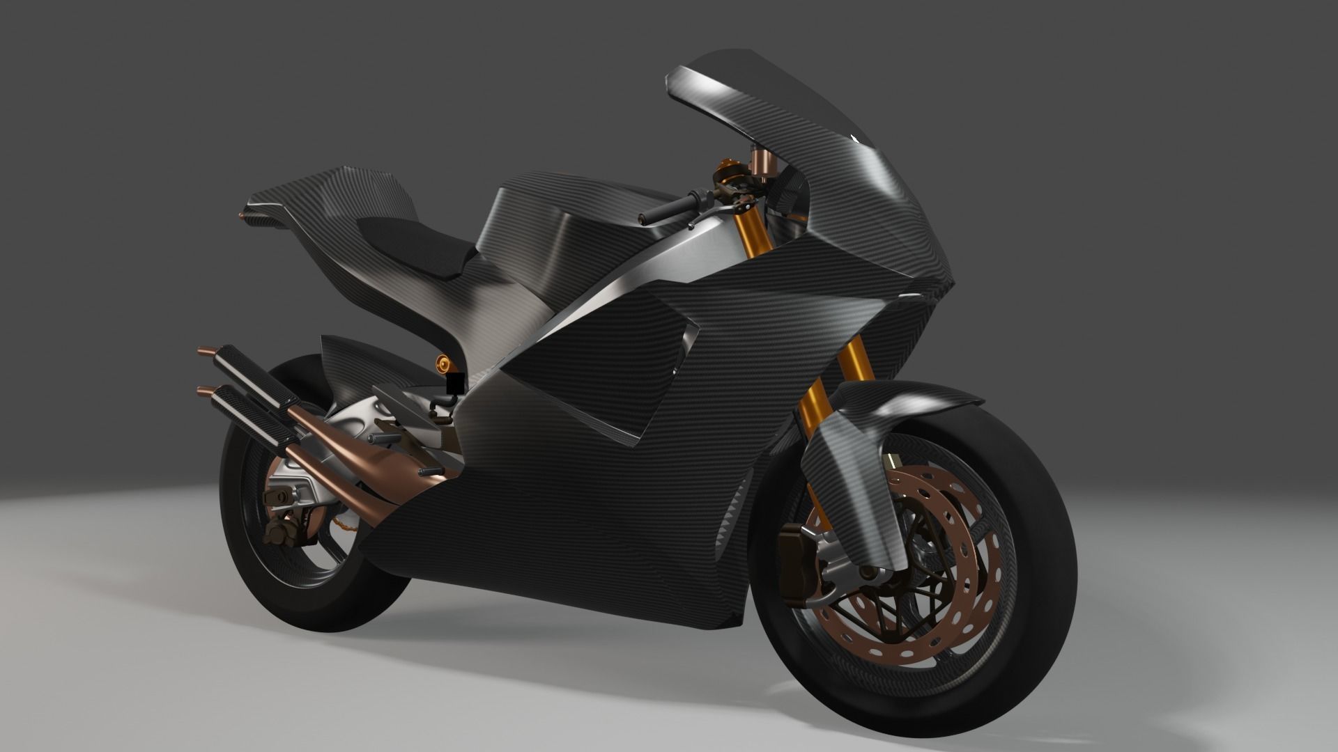 SUTER MMX 500 MOTO GP Low-poly 3D model_2