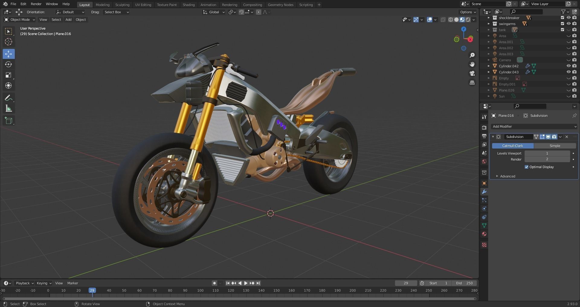 SUTER MMX 500 MOTO GP Low-poly 3D model_25