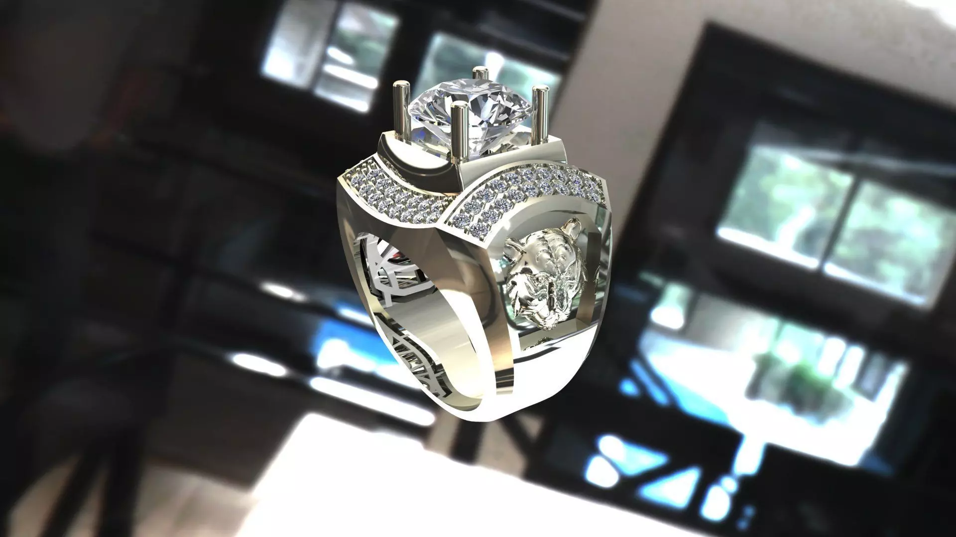 Ring 118  3D print model_0