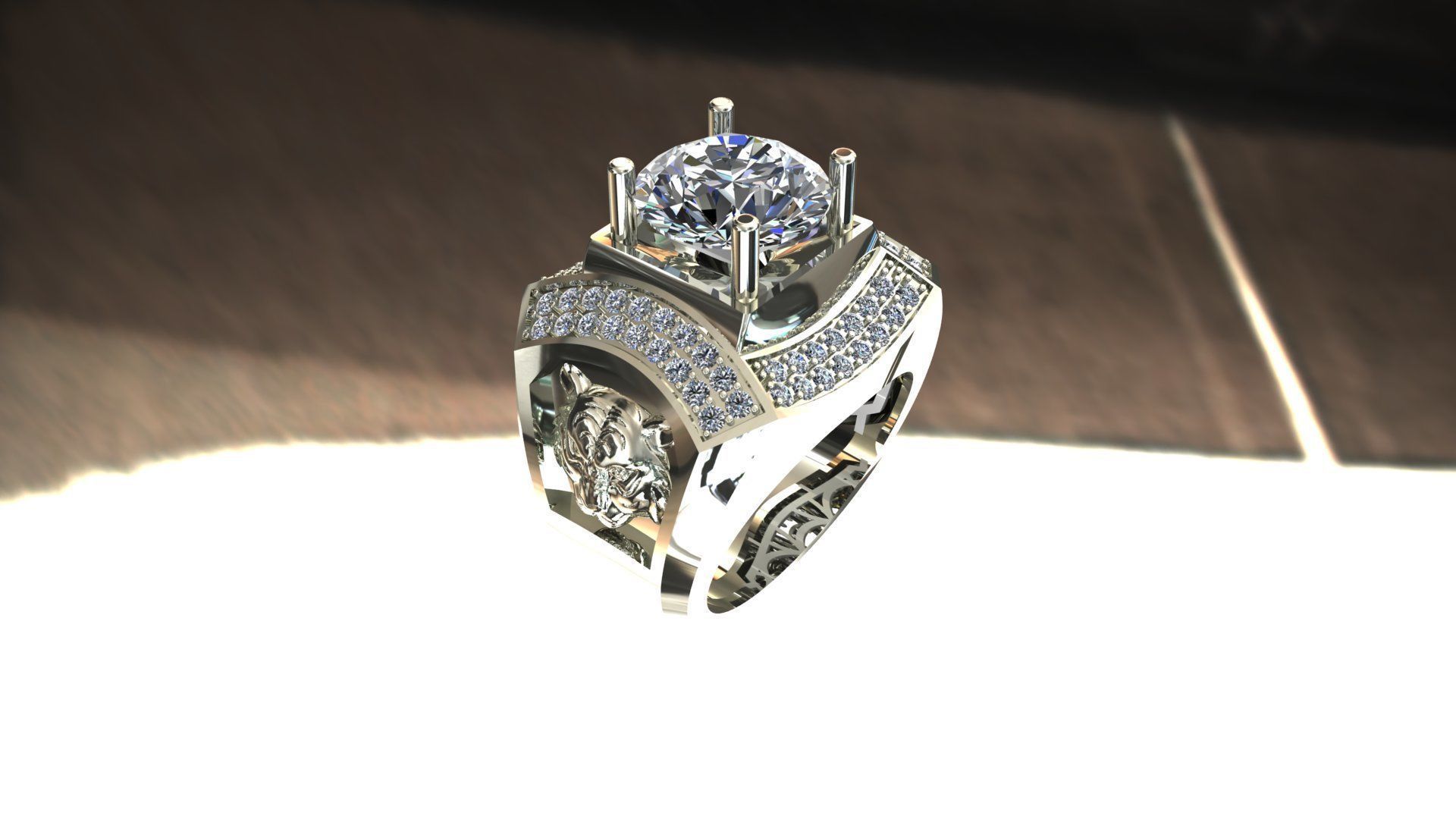 Ring 118  3D print model_1