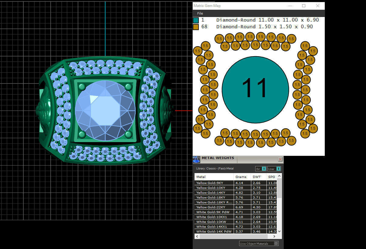 Ring 118  3D print model_7
