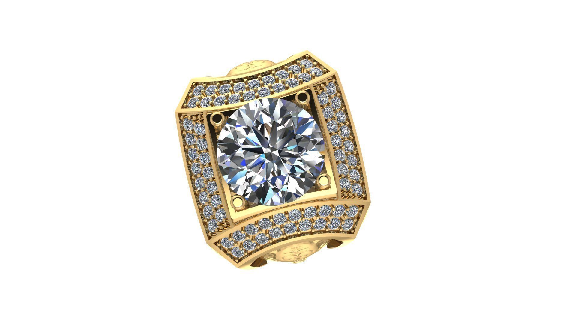 Ring 118  3D print model_5