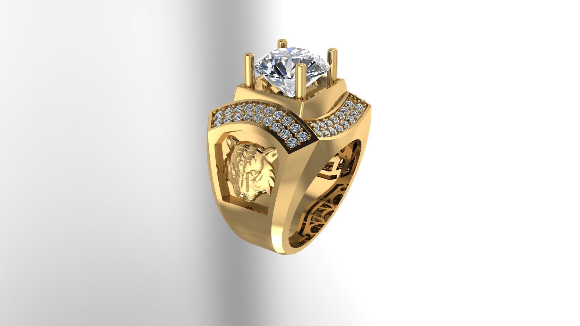 Ring 118  3D print model_2