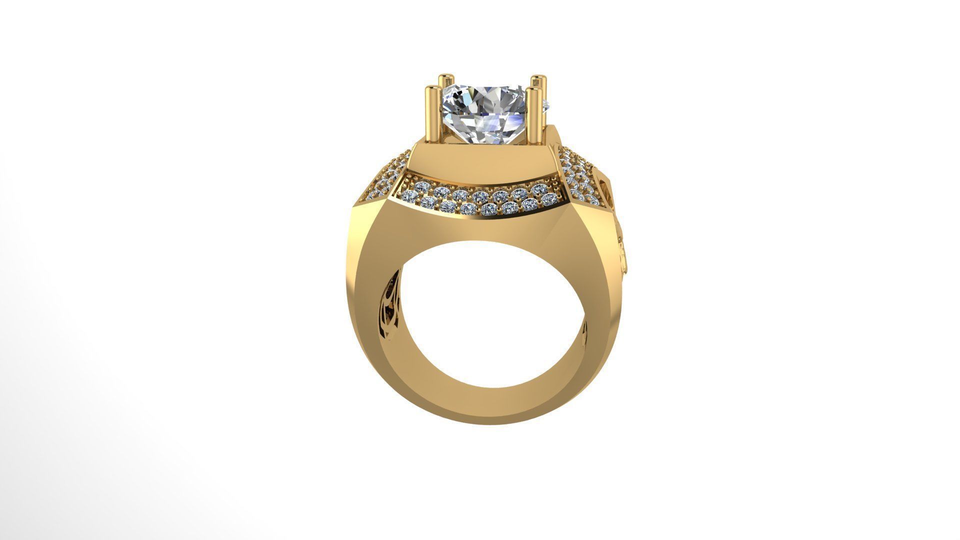 Ring 118  3D print model_3