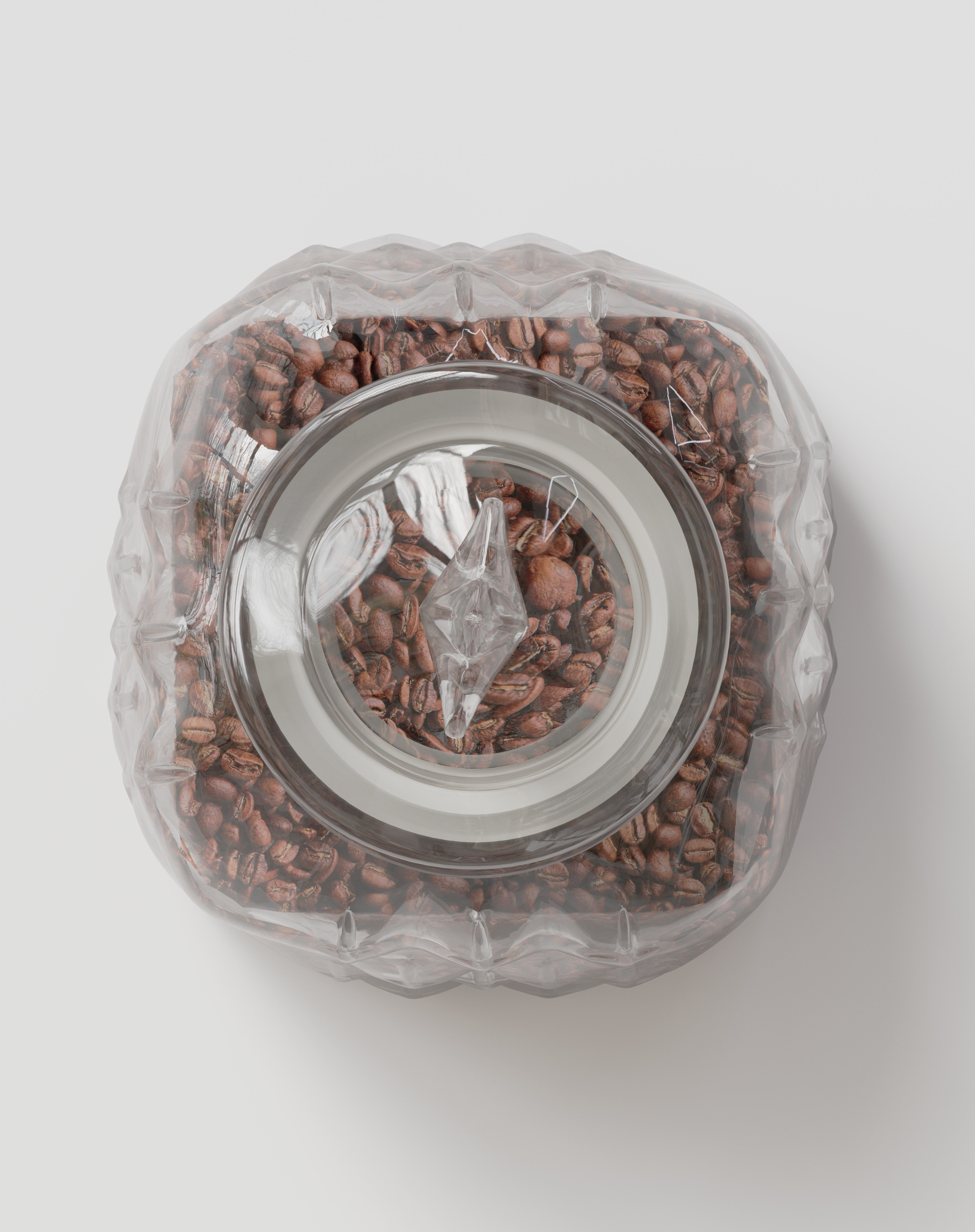 Glass jar 3D model_1