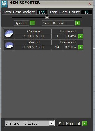 Oval Cluster Sapphire Ring 0798 3D print model_5