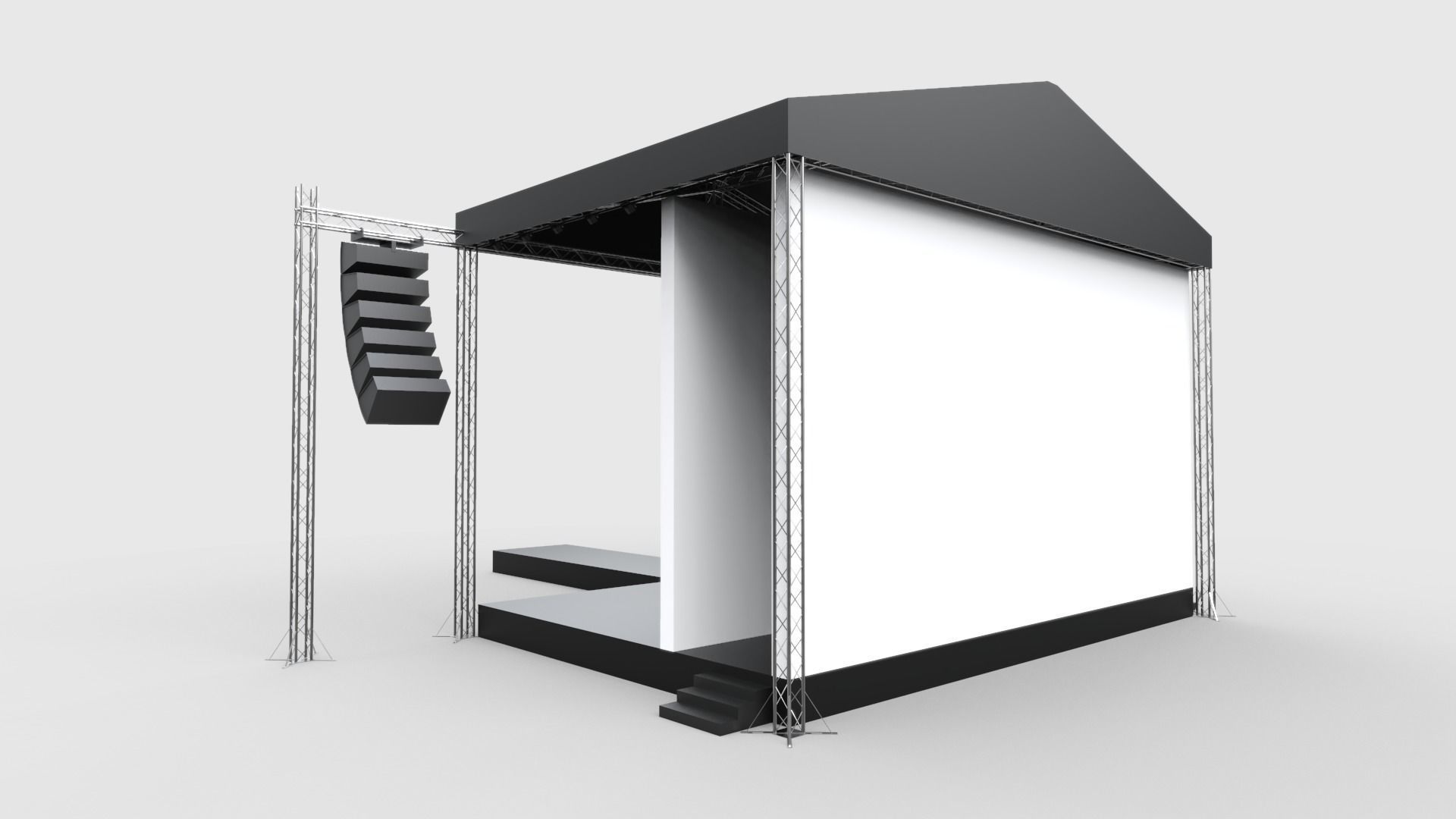 Concert Stage 10 3D model_5