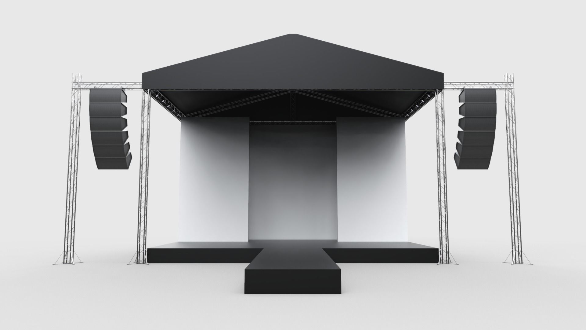 Concert Stage 10 3D model_1