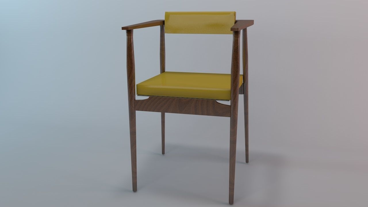 home chair 3D model_1