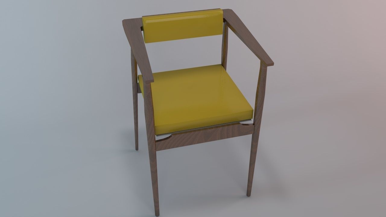 home chair 3D model_2