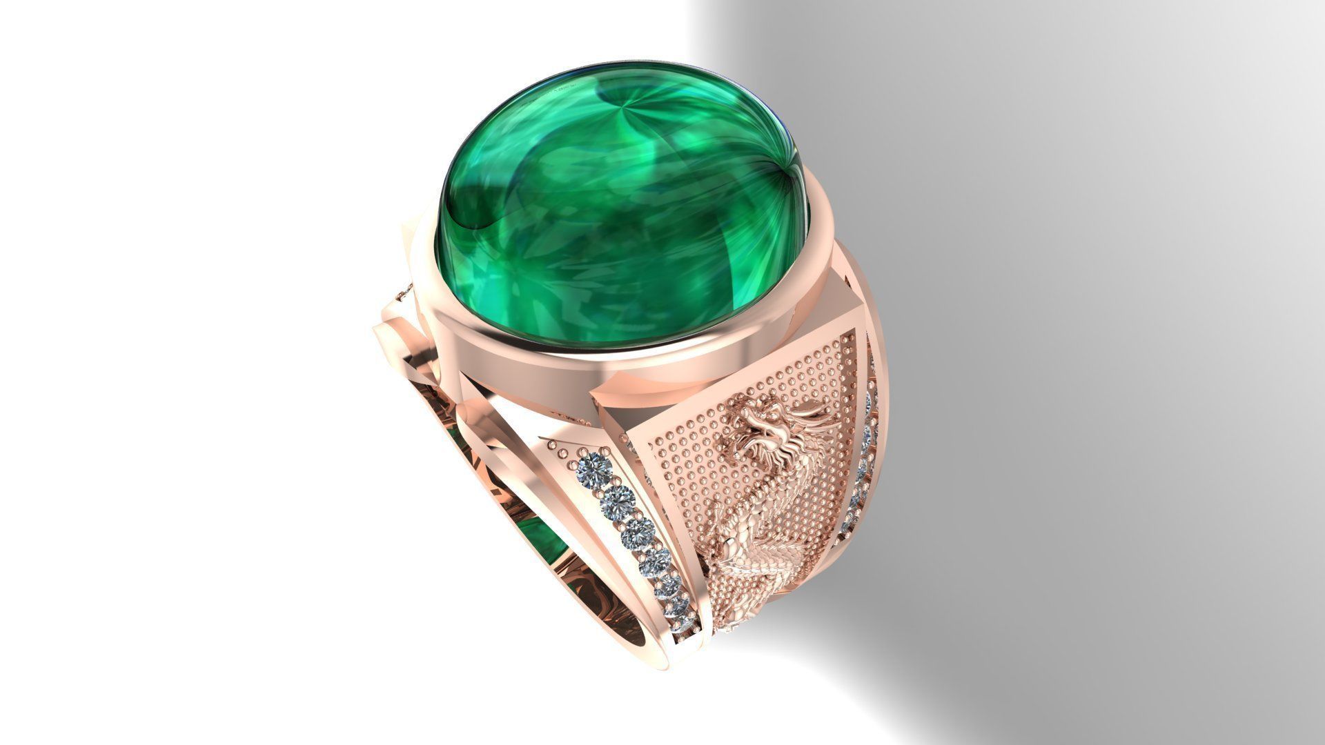 Ring 119  3D print model_5