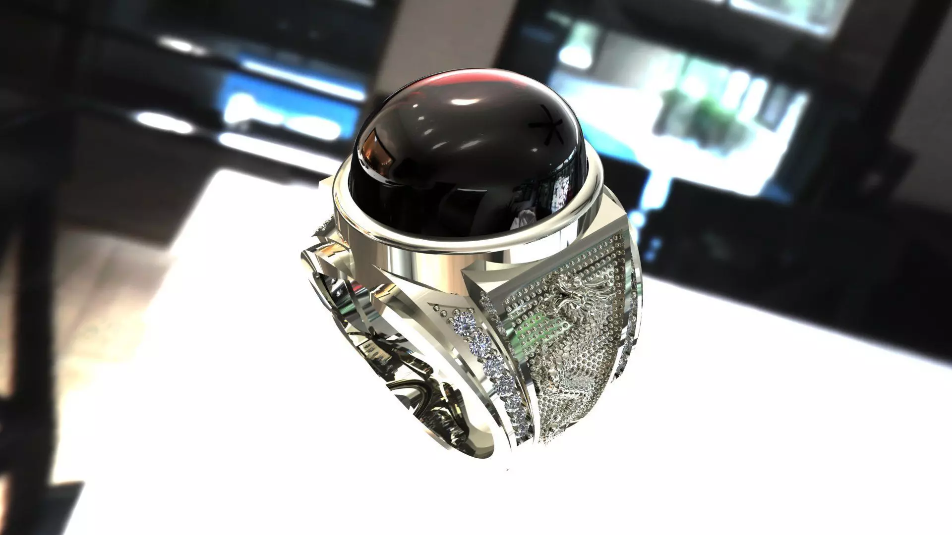 Ring 119  3D print model_0