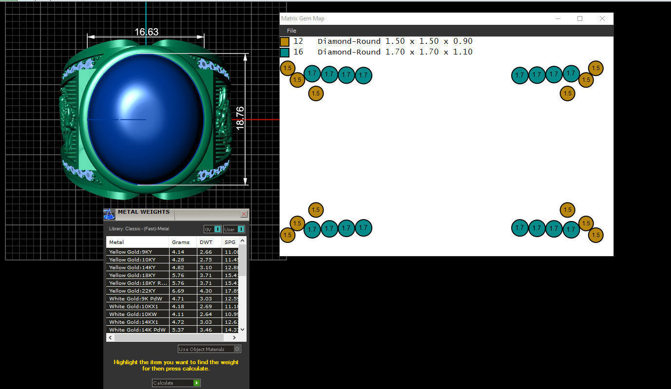 Ring 119  3D print model_7