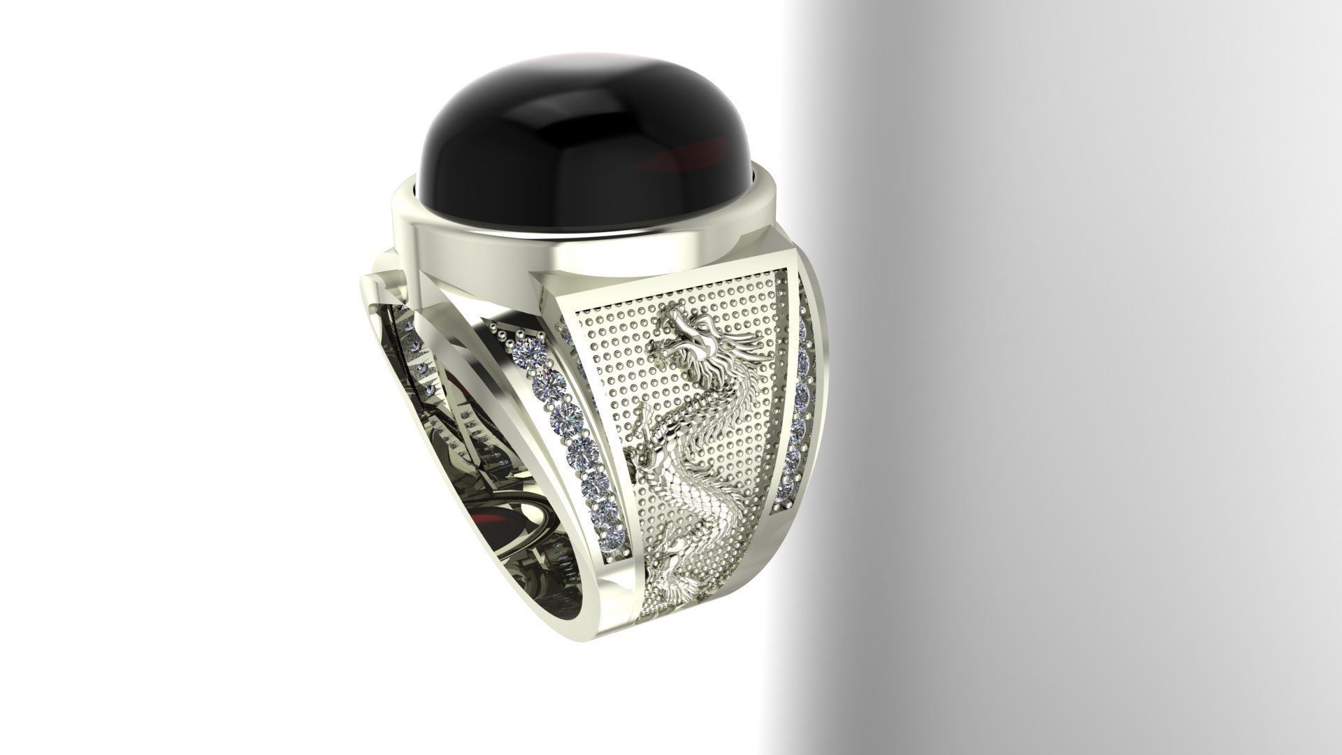 Ring 119  3D print model_2