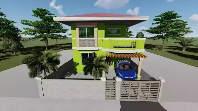 GREEN HOUSE 3D model