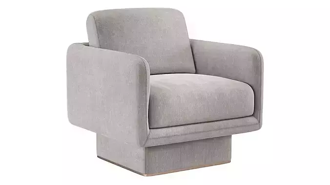 Lilas Armchair Gallotti Radice 3D model