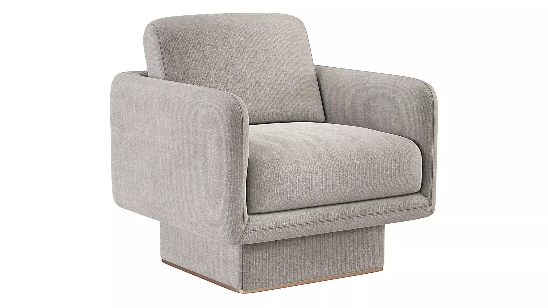 Lilas Armchair Gallotti Radice 3D model_0