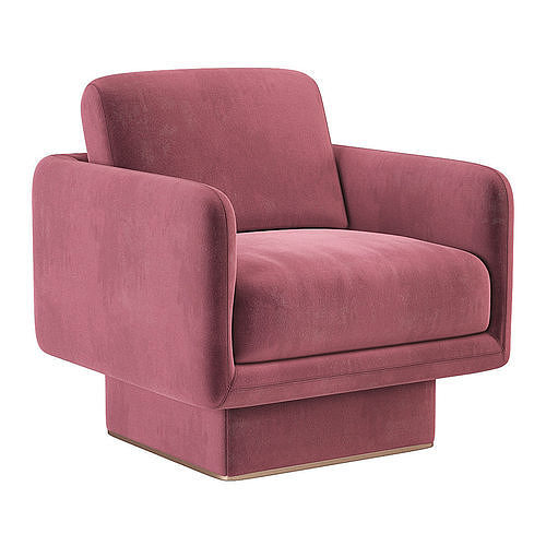 Lilas Armchair Gallotti Radice 3D model 7