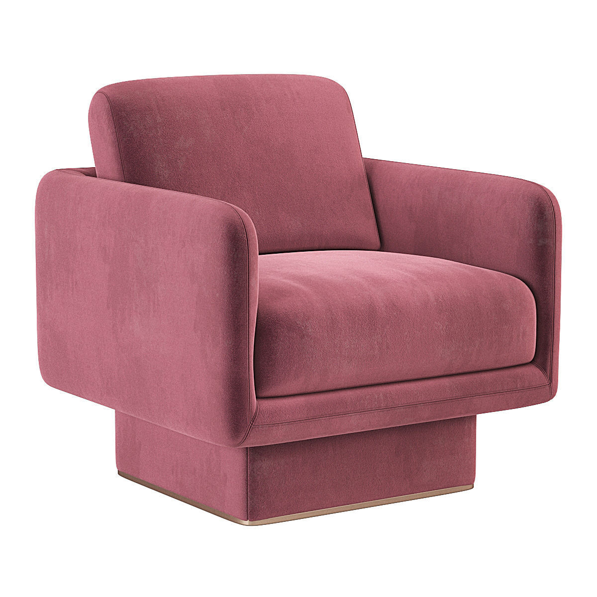 Lilas Armchair Gallotti Radice 3D model_6