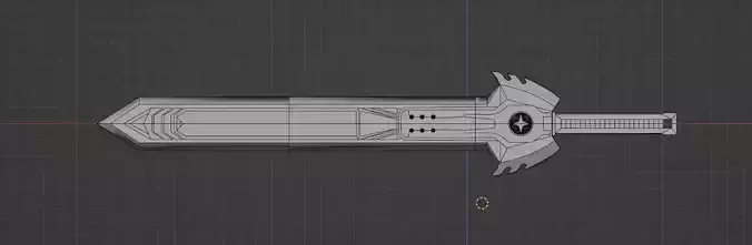Tatsumi s sword from Akame Ga Kill 3D print model