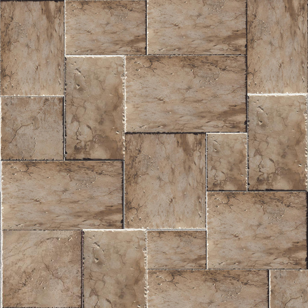 table dining with chairs 3D model_3