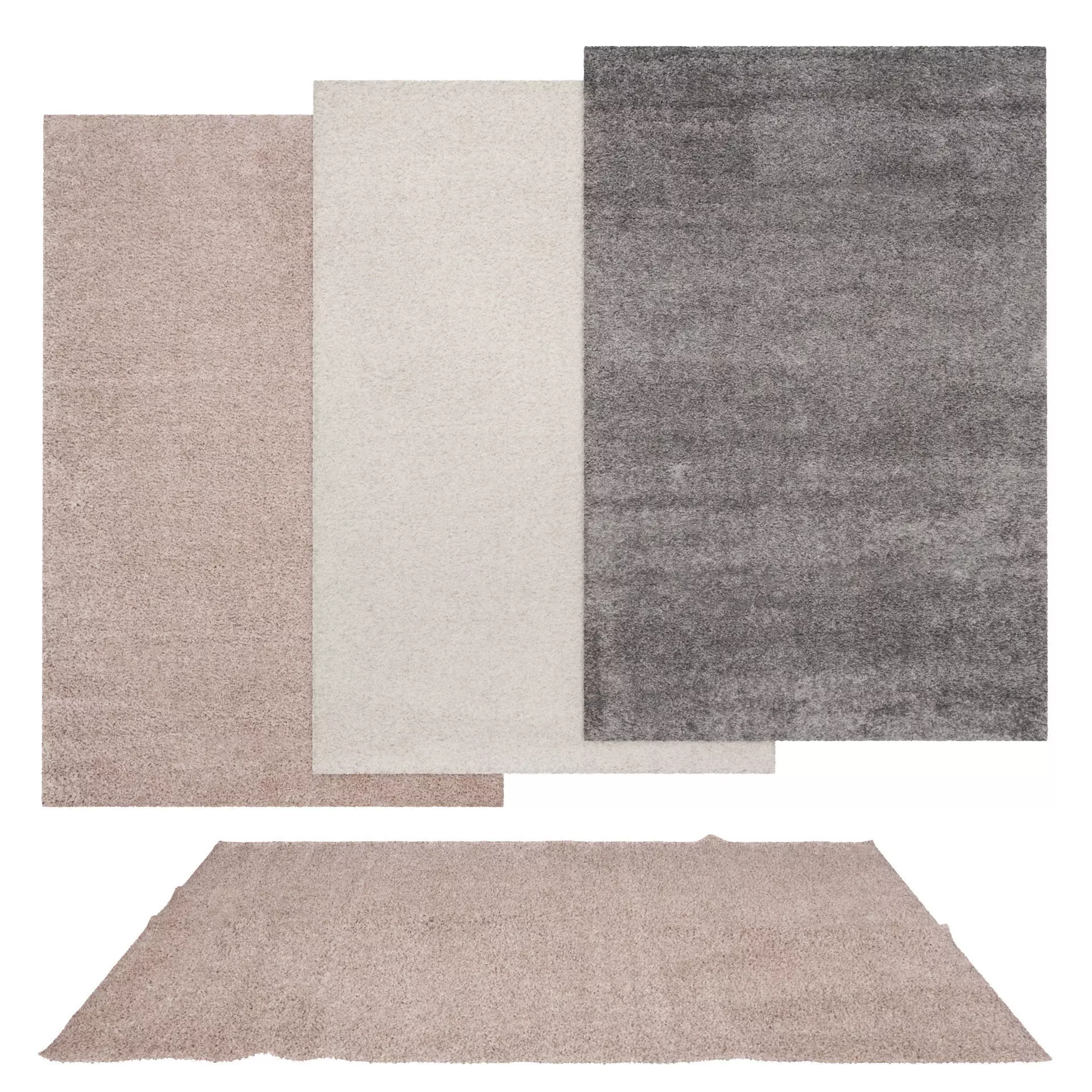 Rugs No 715 Low-poly 3D model_0