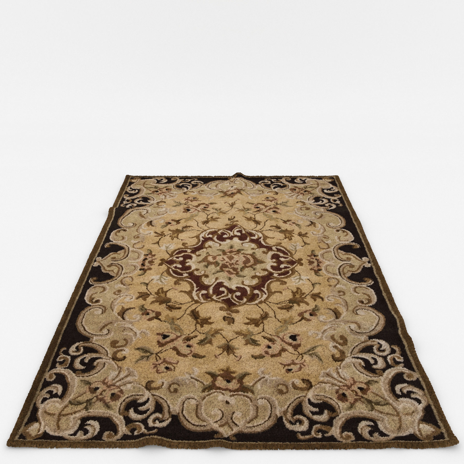 Rugs No 716 Low-poly 3D model_4
