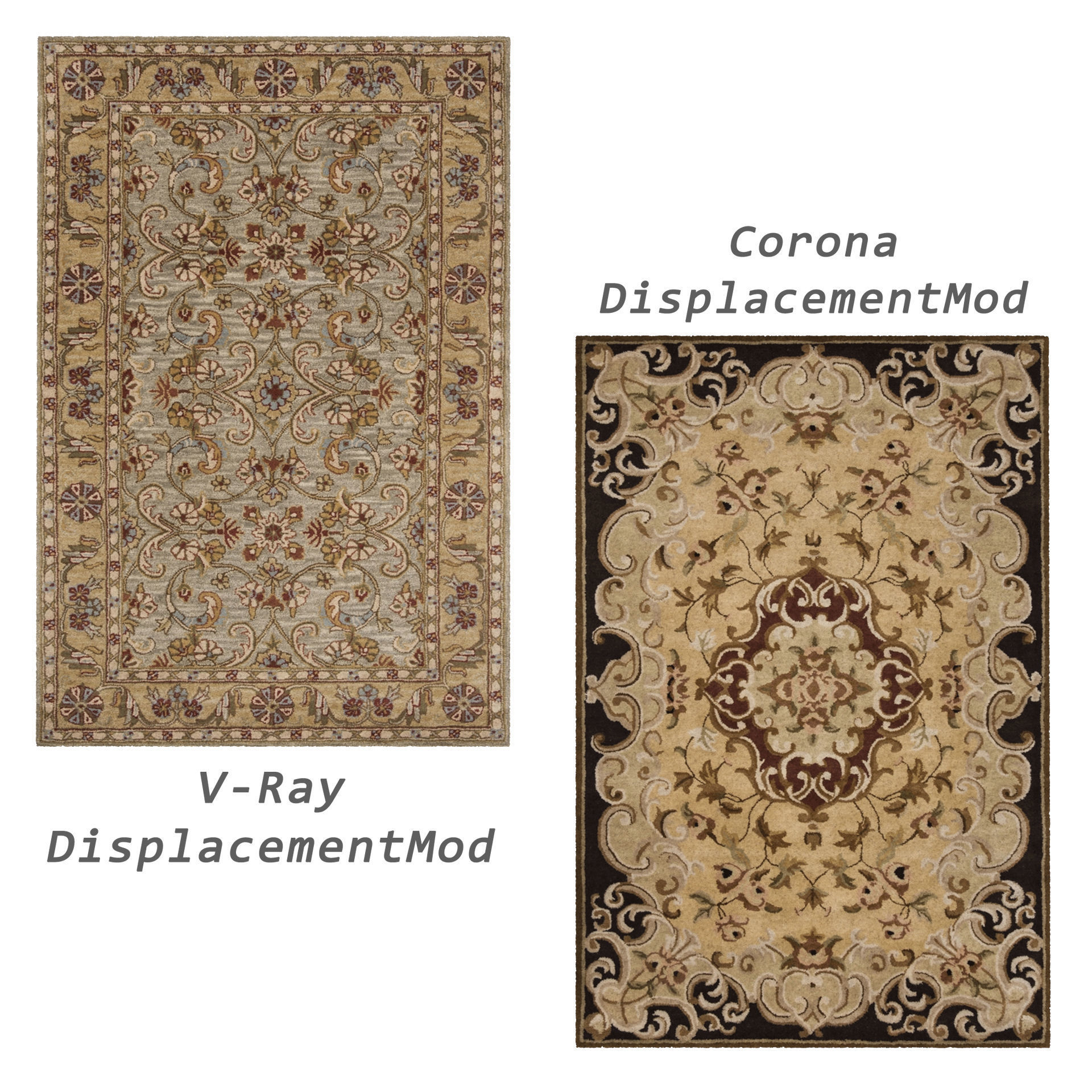 Rugs No 716 Low-poly 3D model_2