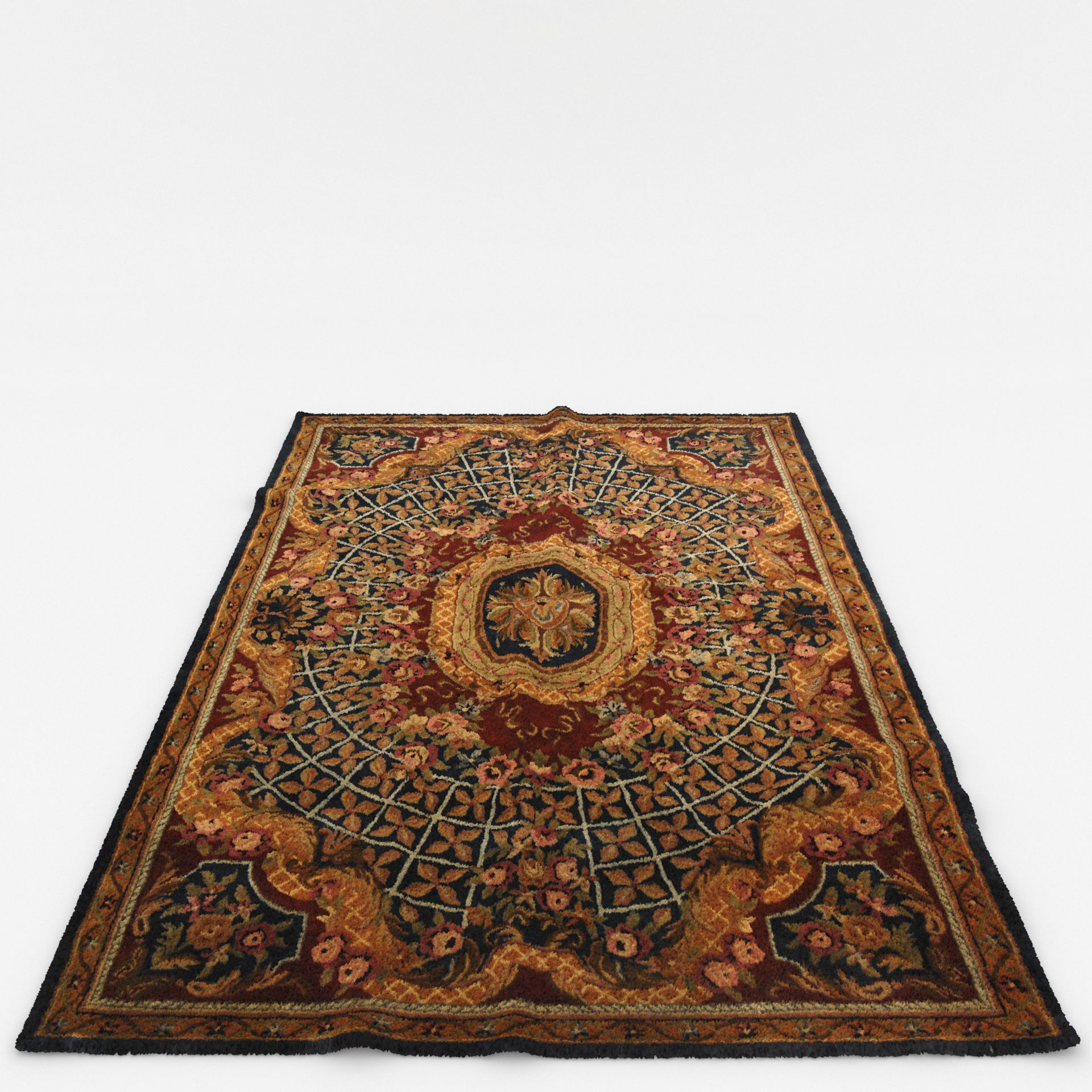 Rugs No 716 Low-poly 3D model_6