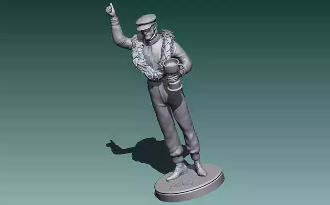 Jackie Stewart Champion 3D print model