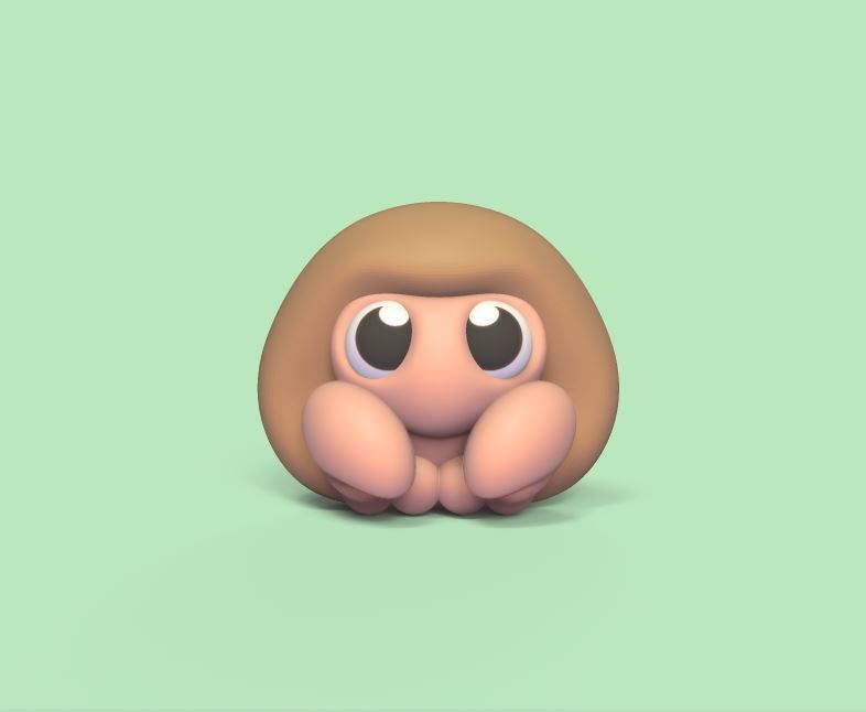 Little Hermit Crab 3D print model_1