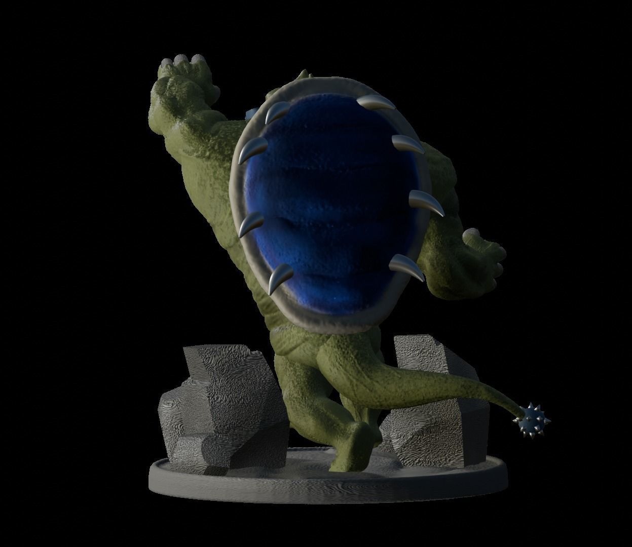 Ultimate Humungosaur Ben 10 for Print 3D print model_5