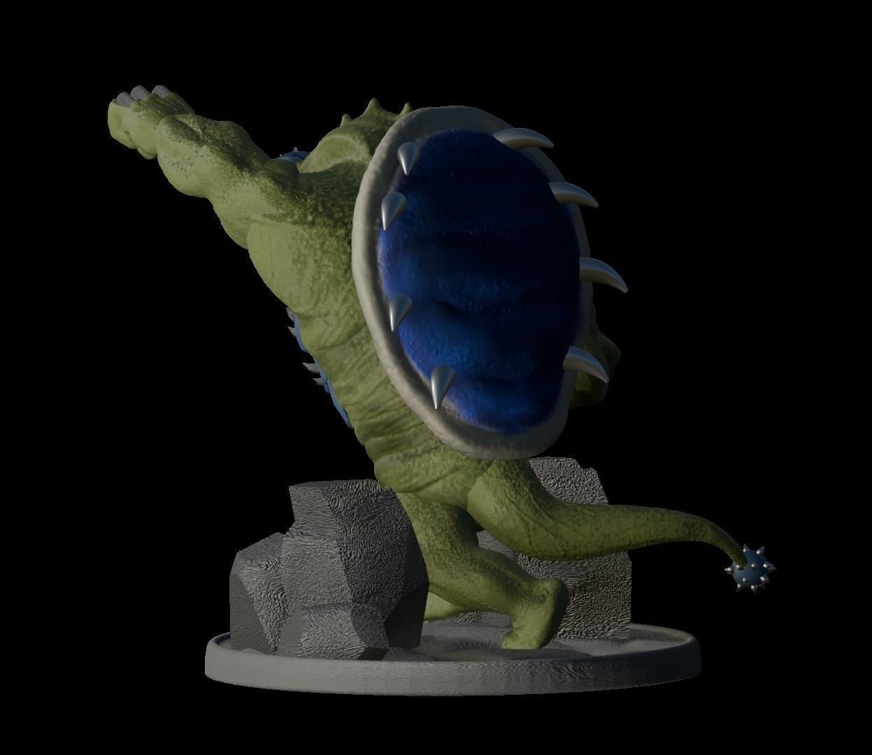 Ultimate Humungosaur Ben 10 for Print 3D print model_4