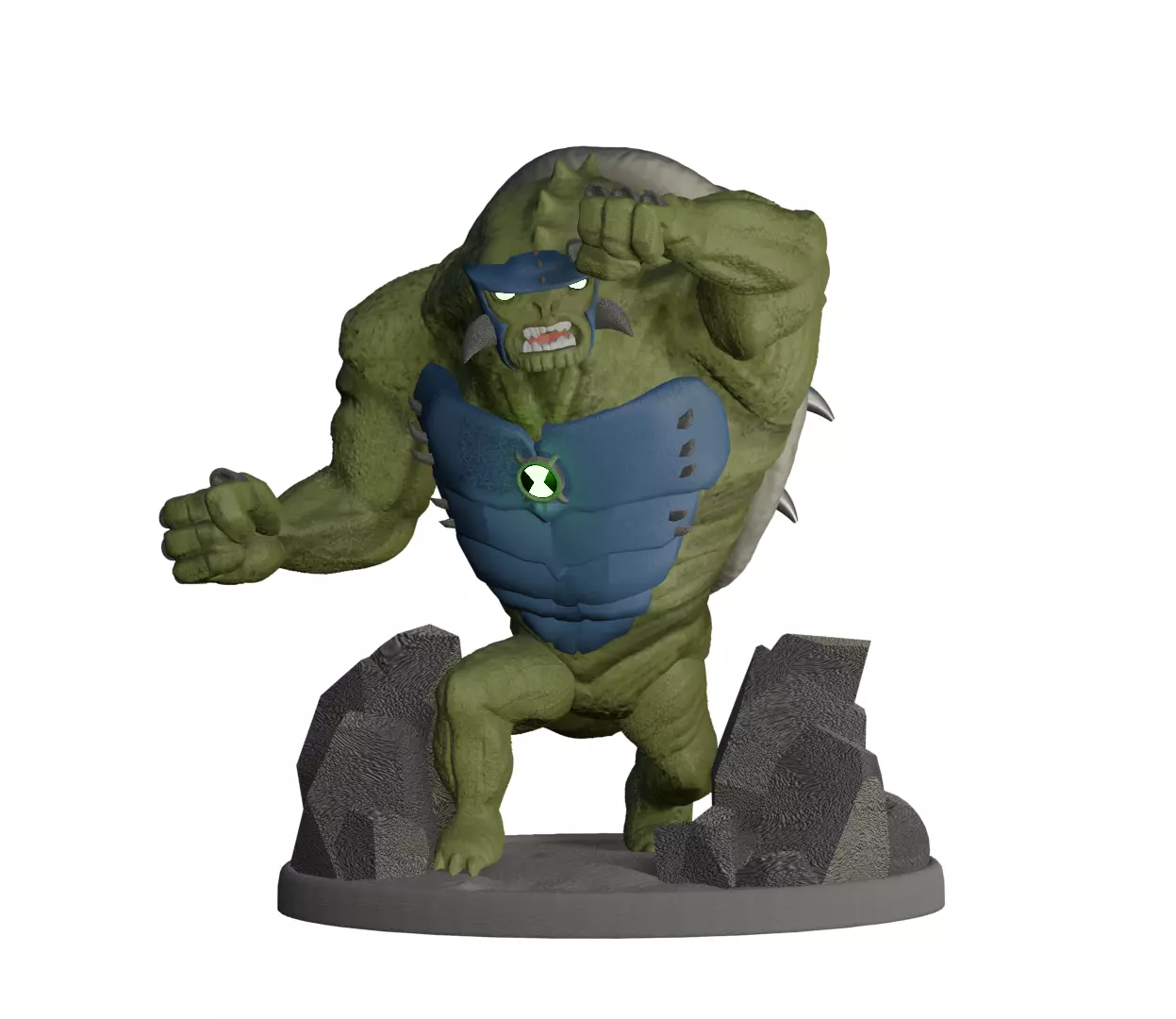 Ultimate Humungosaur Ben 10 for Print 3D print model_0