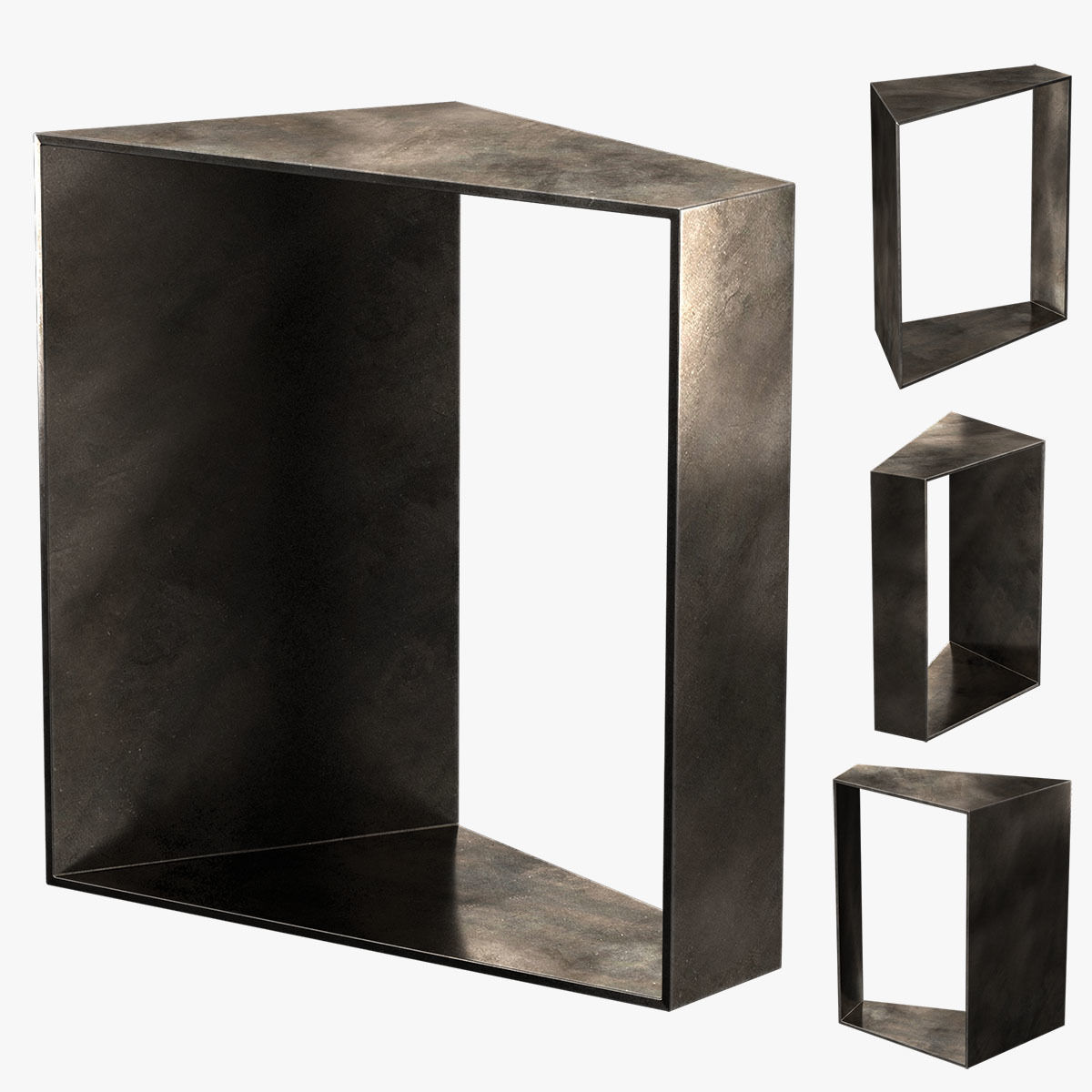 ORIGAMI SIDE TABLE 3D model_8