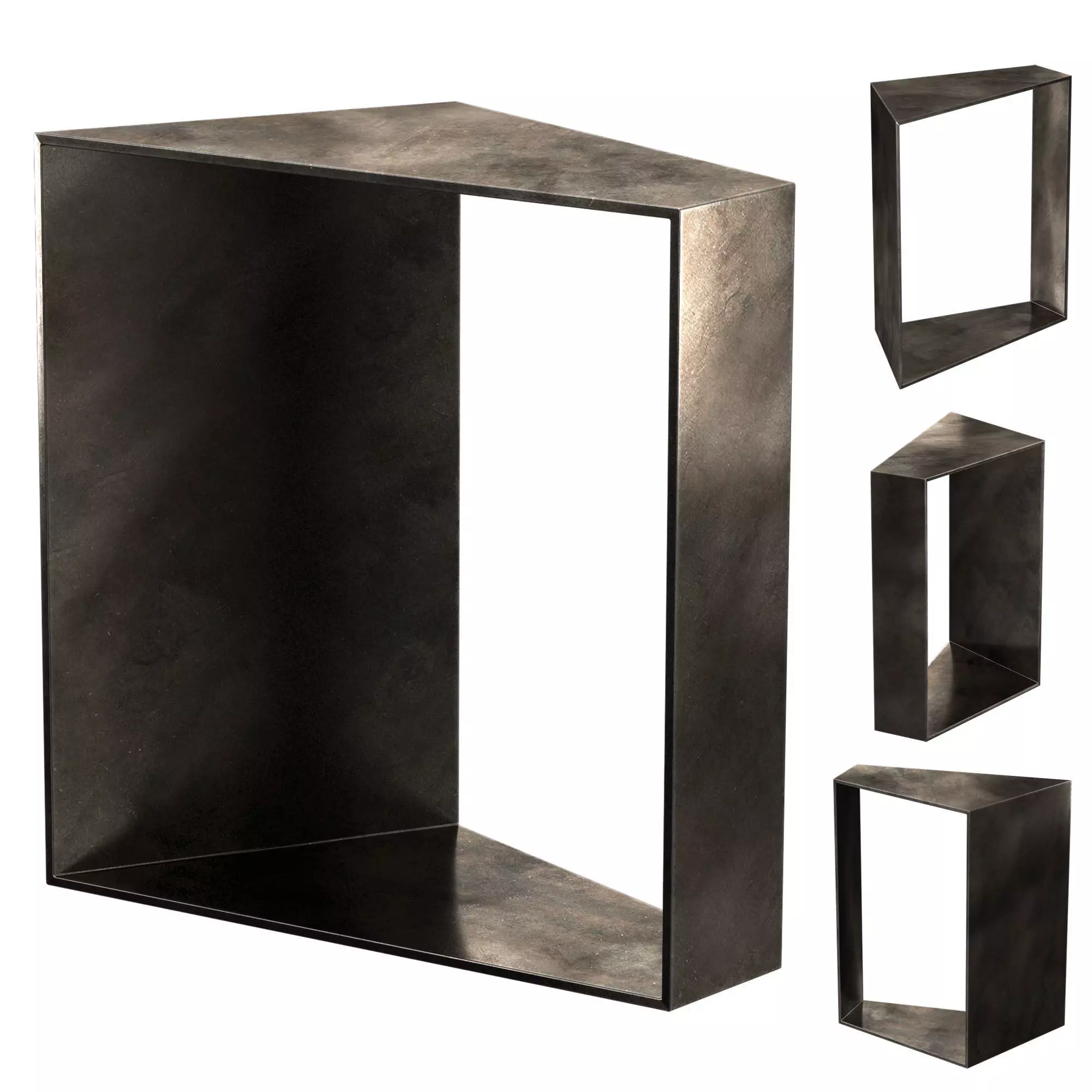 ORIGAMI SIDE TABLE 3D model_0