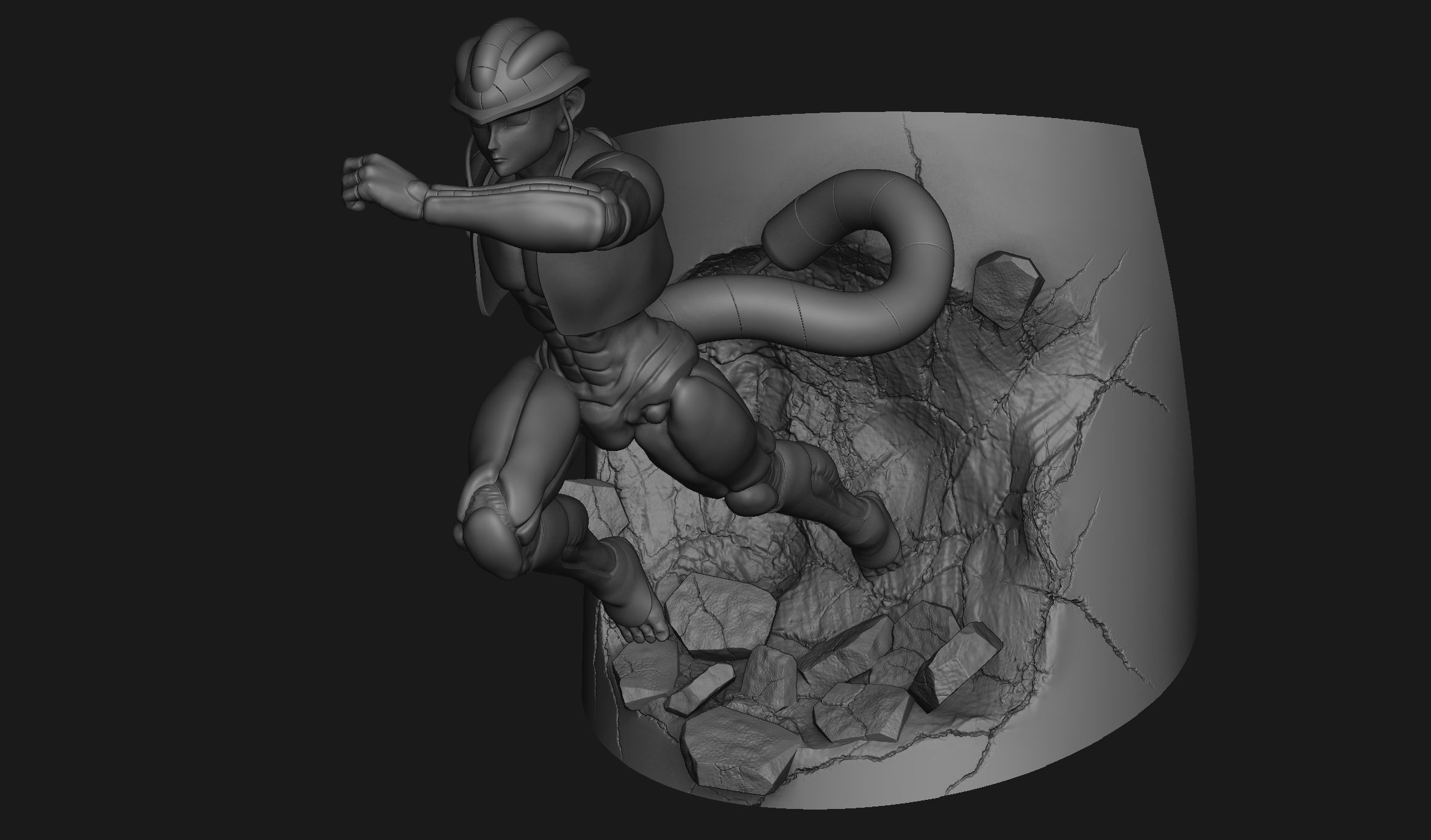 Hunter x Hunter - Meruem 3D print model_9