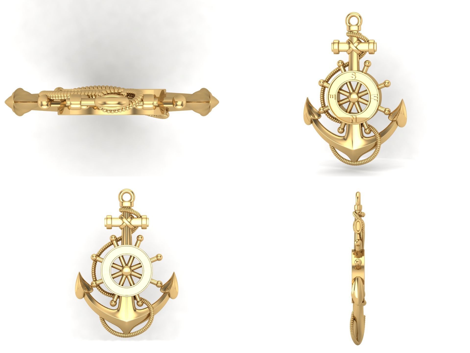 Pendant kt42 3D print model_5