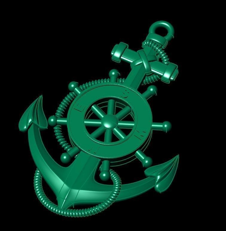 Pendant kt42 3D print model_8