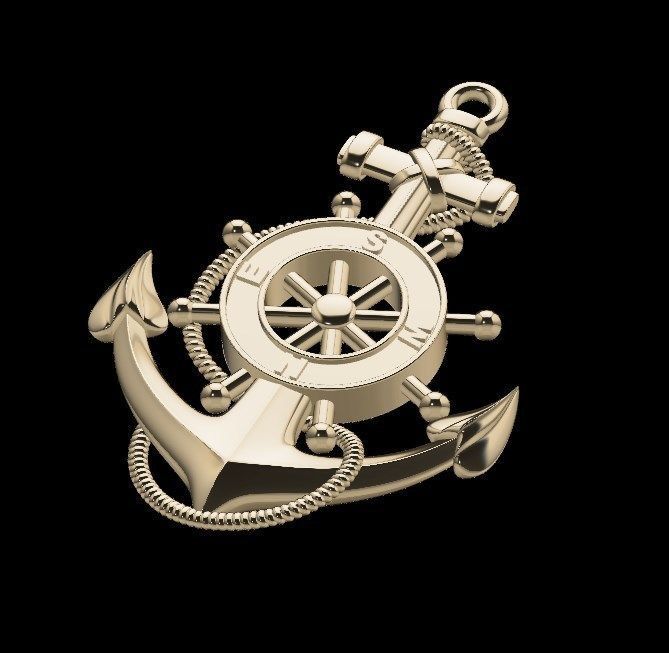 Pendant kt42 3D print model_13