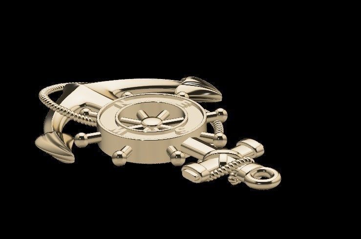 Pendant kt42 3D print model_14