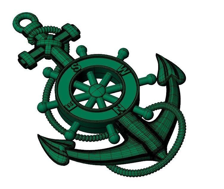 Pendant kt42 3D print model_17