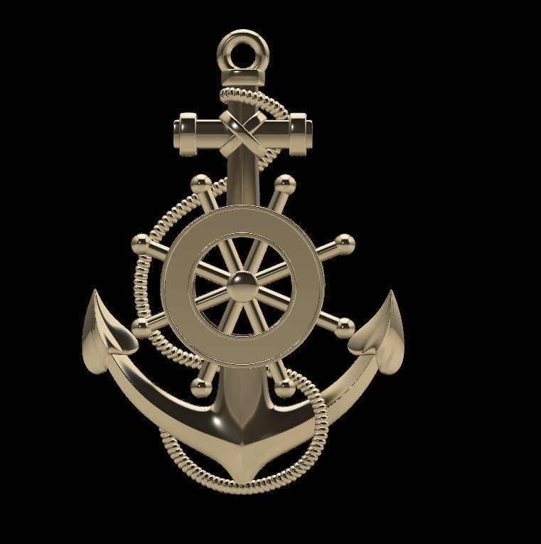 Pendant kt42 3D print model_12