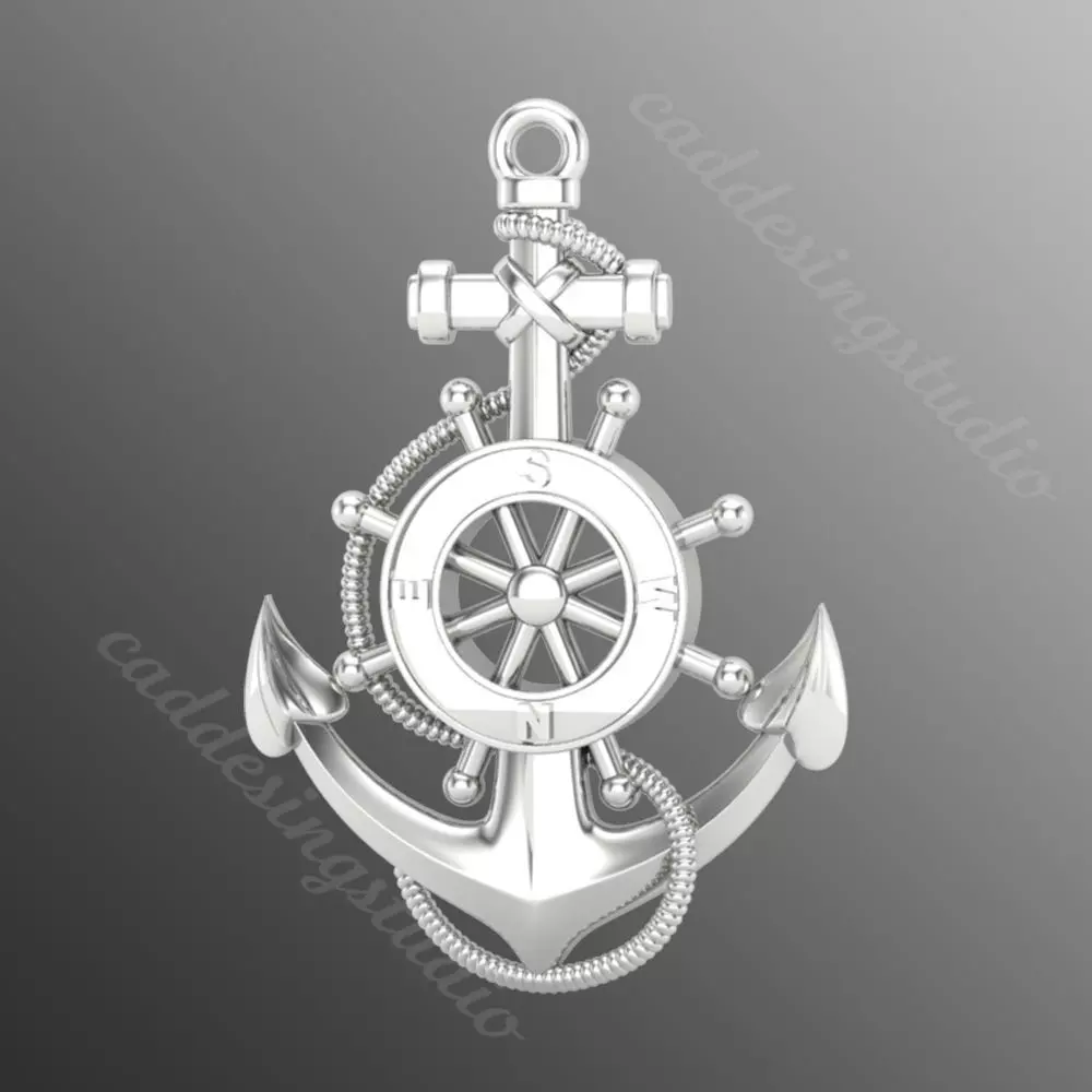 Pendant kt42 3D print model_0