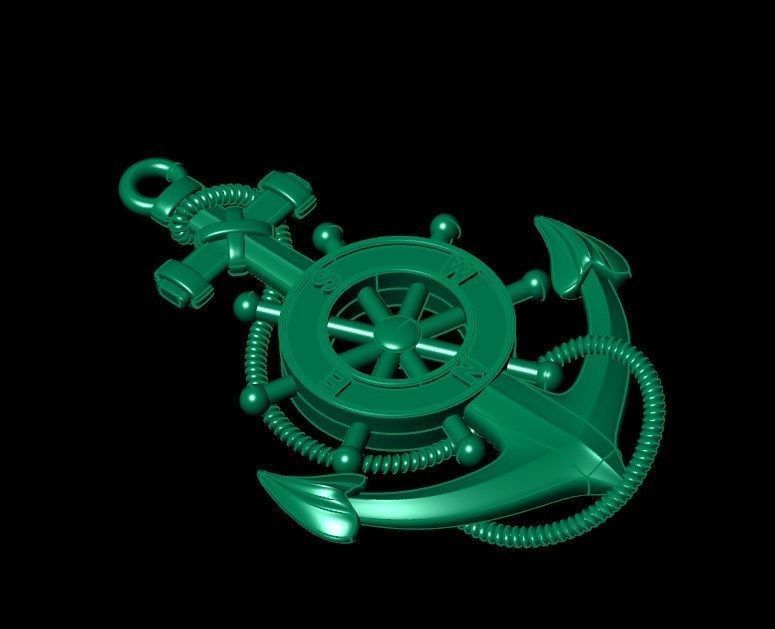 Pendant kt42 3D print model_9