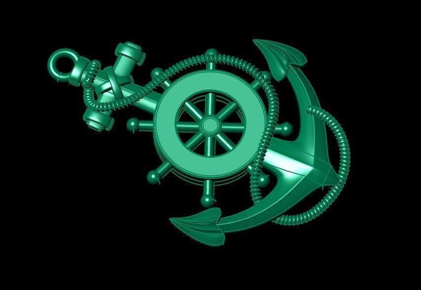 Pendant kt42 3D print model_11